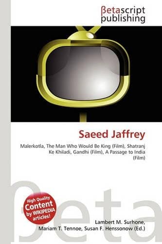 Cover of Saeed Jaffrey