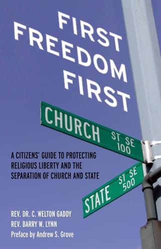 Cover of First Freedom First