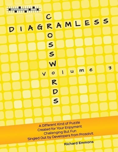 Cover of Diagramless Crosswords
