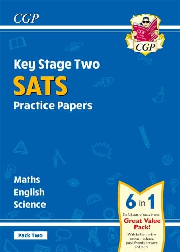 Cover of KS2 Complete Year 6 SATS Practice Papers Pack 2: Science, Maths & English (for the 2026 tests)