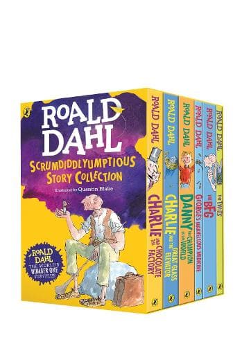Cover of Roald Dahl's Scrumdiddlyumptious Story Collection