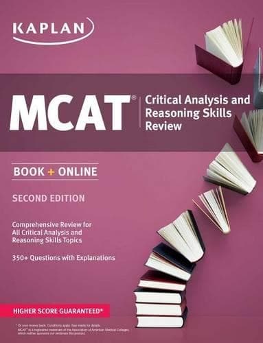 Cover of Kaplan MCAT Critical Analysis and Reasoning Skills Review