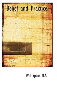 Cover of Belief and Practice