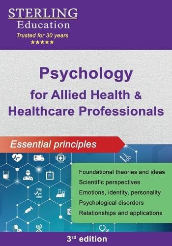 Cover of Psychology for Allied Health & Healthcare Professionals: Essential Principles