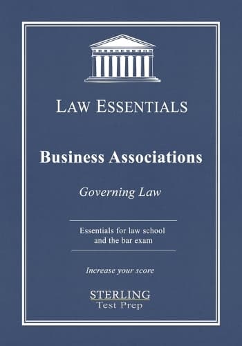 Cover of Business Associations, Law Essentials