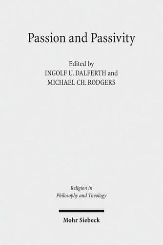 Cover of Passion and Passivity