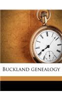 Cover of Buckland Genealogy