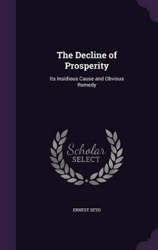 Cover of The Decline of Prosperity
