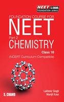Cover of Foundation Course for NEET Part 2 Chemistry Class 10