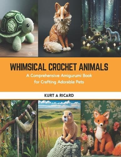 Cover of Whimsical Crochet Animals