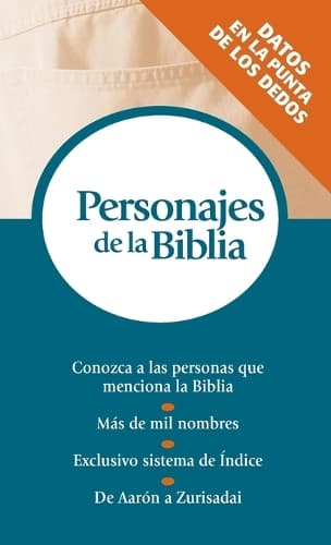 Cover of Personajes de la Biblia