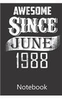 Cover of Awesome Since June 1988
