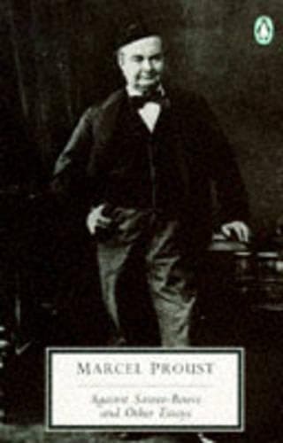Cover of Against Sainte-Beuve and Other Essays