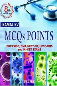 Cover of MCQS Points for Fmge, Dnm, Neet-Pg, Upsc-Cms, Ini-Cet Exams