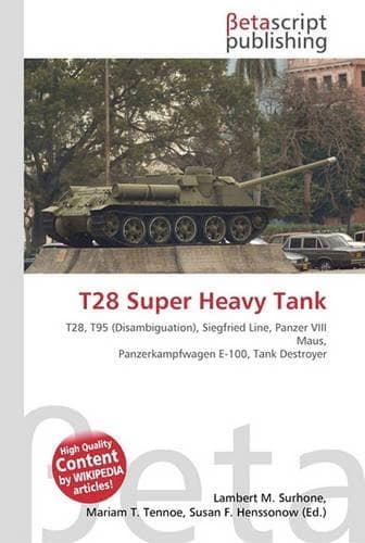 Cover of T28 Super Heavy Tank
