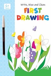 Cover of First Drawing - Write, Wipe and Clean Book
