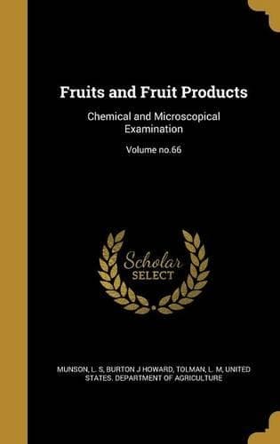 Cover of Fruits and Fruit Products