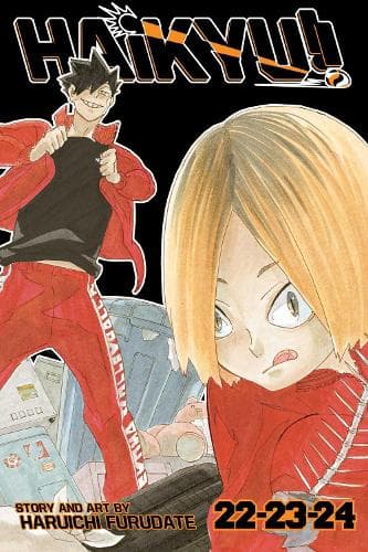 Cover of Haikyu!! (3-in-1 Edition), Vol. 8