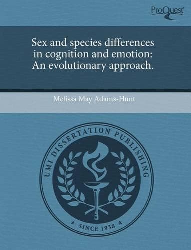 Cover of Sex and Species Differences in Cognition and Emotion