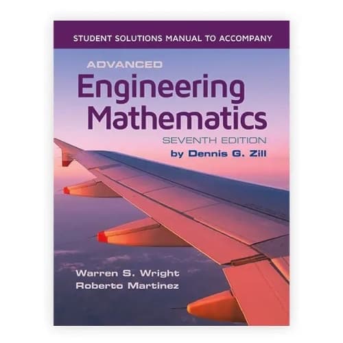 Cover of Student Solutions Manual to Accompany Advanced Engineering Mathematics