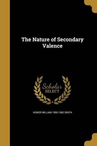 Cover of The Nature of Secondary Valence
