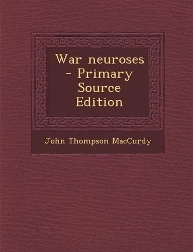 Cover of War Neuroses