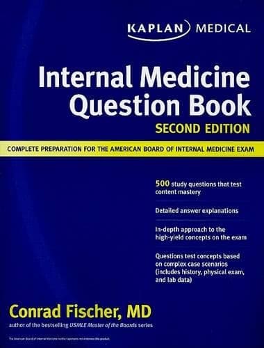 Cover of Kaplan Medical Internal Medicine Question Book