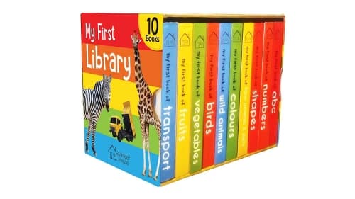 Cover of My First Library: Boxset of 10 Board Books for Kids