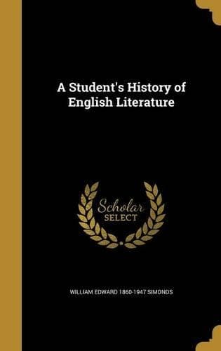 Cover of A Student's History of English Literature