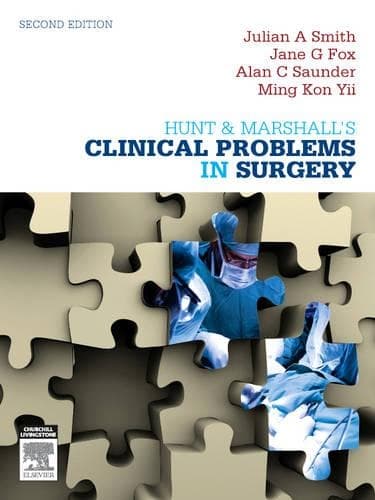 Cover of Hunt & Marshall's Clinical Problems in Surgery
