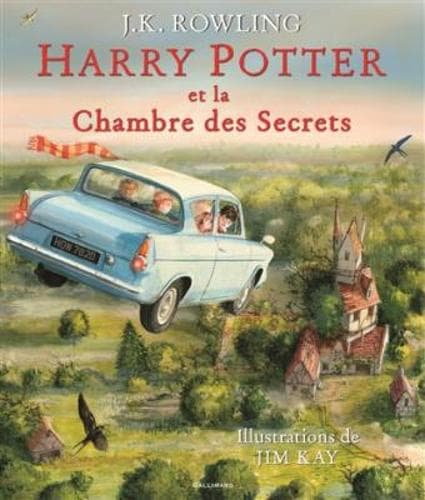 Cover of Harry Potter et la chambre des sercets, illustre par Jim Kay