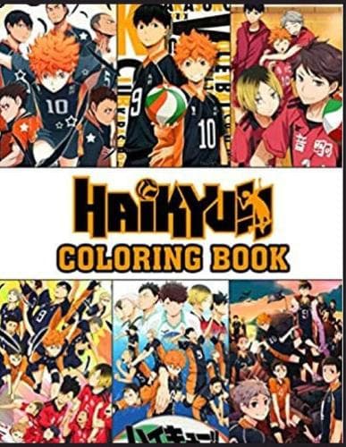 Cover of Haikyuu Coloring Book