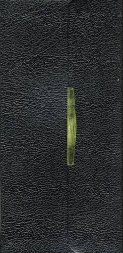 Cover of KJV Compact Checkbook Bible, Black Bonded Leather, Red Letter: King James Version, Holy Bible: King James Version Classic Companion Black Bonded Leather(English)