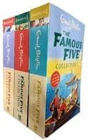 Cover of Enid blyton famous five collection 3 books set 3 in 1 pack