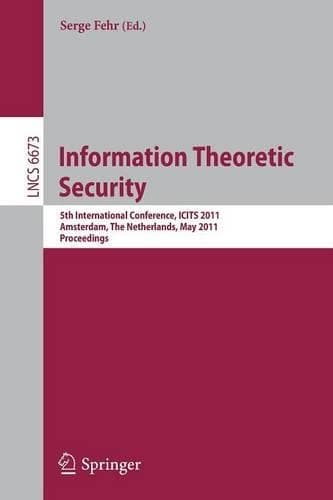 Cover of Information Theoretic Security