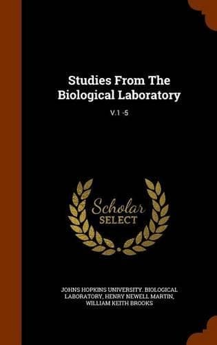 Cover of Studies from the Biological Laboratory