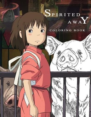 Cover of Spirited Away Coloring Book