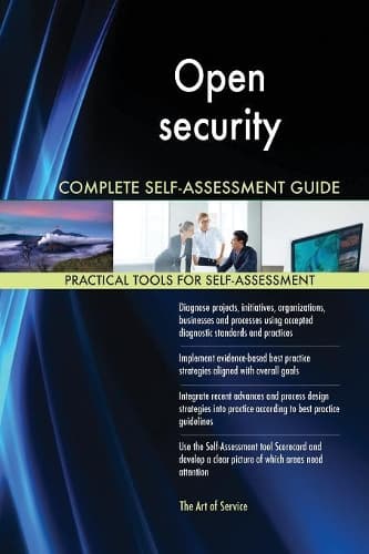 Cover of Open security Complete Self-Assessment Guide