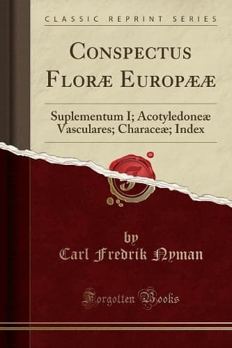 Cover of Conspectus Floræ Europææ