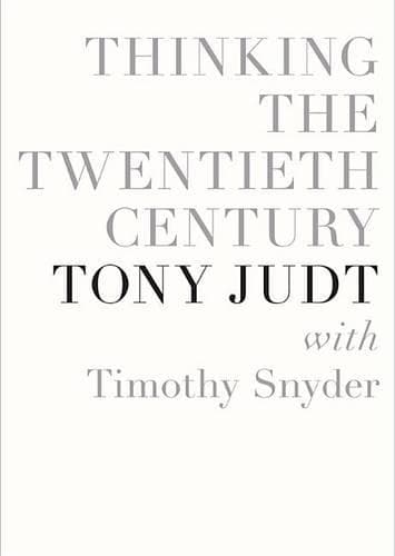 Cover of Thinking the Twentieth Century