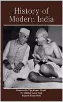 Cover of History of Modern India