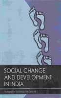 Cover of Social Change and Development in India:Textbook in Sociology for Class