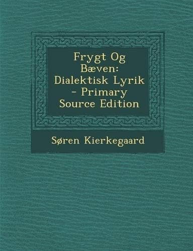 Cover of Frygt Og Baeven