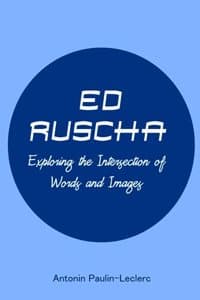 Cover of Ed Ruscha