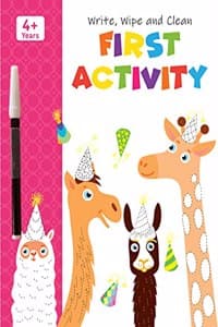 Cover of First Activity - Write, Wipe and Clean Book