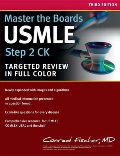 Cover of Master the Boards USMLE Step 2 CK