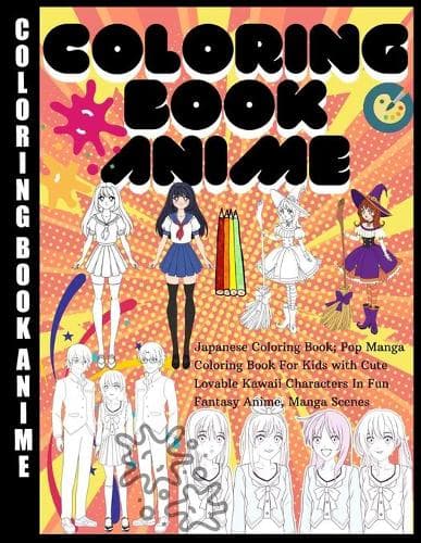 Cover of Coloring Book Anime