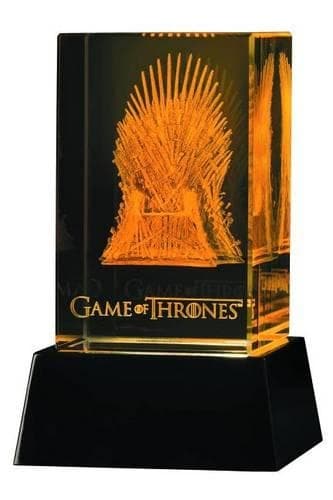 Cover of Game of Thrones 3D Crystal Iron Throne Illumination