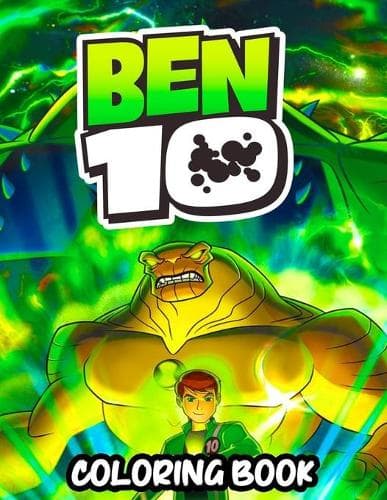Cover of Ben 10 Coloring Book