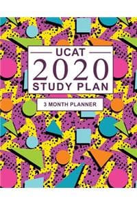 Cover of UCAT Study Plan: 3 Month Planner for UCAT preparation. Ideal for tracking progress, creating daily study schedule and Organising UCAT practice - Large (8 x 10 inches